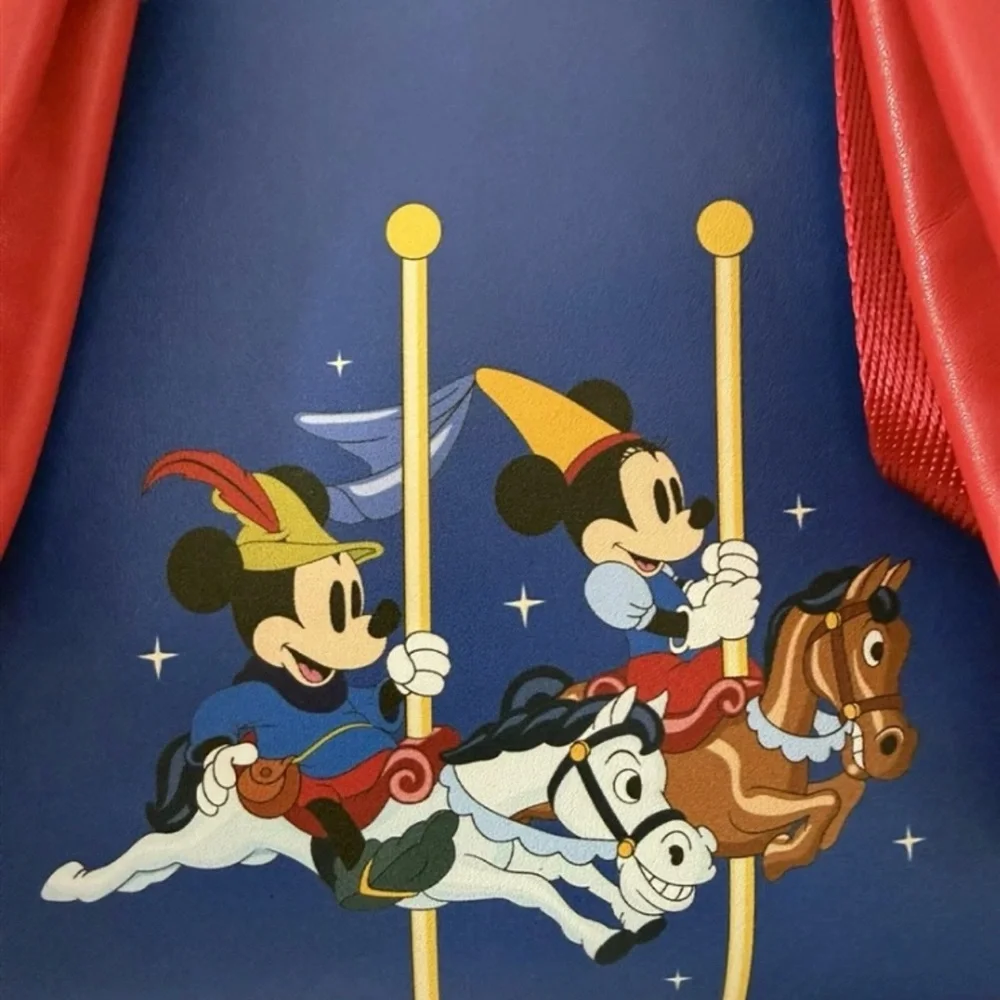 Loungefly Disney Minnie Mouse Party “Brave Little Tailor”Backpack purse. - Picture 15 of 16